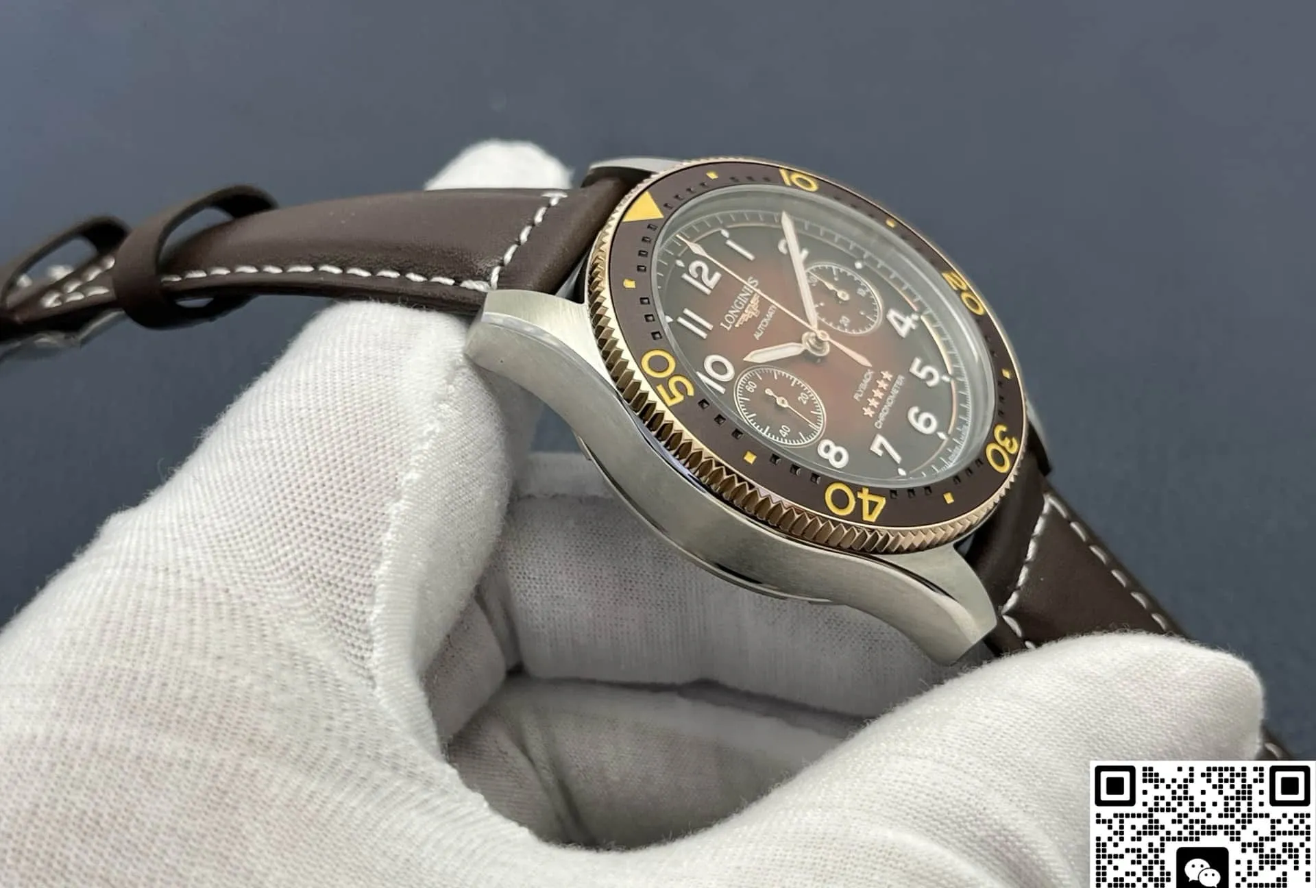 LG Factory Longines Spirit L3.821.5.59.2 1:1 Best Edition Replica Watch
